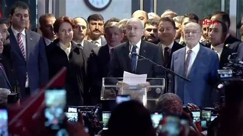 Altılı Masanın Cumhurbaşkanı Adayı Kemal Kılıçdaroğlu En Kocaeli