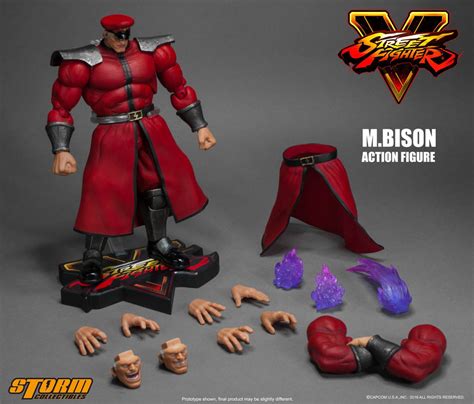 M Bison Street Fighter V Action Figure Storm Collectibles