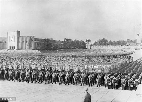 Germany Third Reich Nuremberg Rally 1938 Parade Of The Standards
