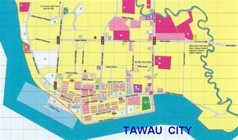 Tawau Map