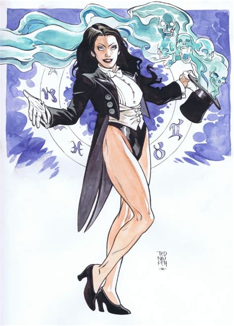 Zatanna By Ted Naifeh In Lan Pitts S Zatanna MIstress Of Magic Comic Art Gallery Room