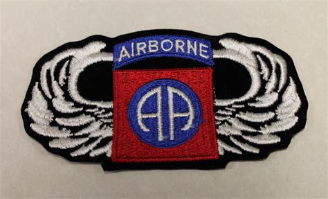 82nd Airborne Division Large Army Jacket Patch Rolyat Military