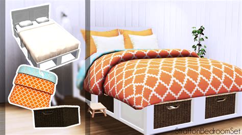 Sunnyccfinds Sims 4 Bedroom Sims 4 Beds Bedroom Set