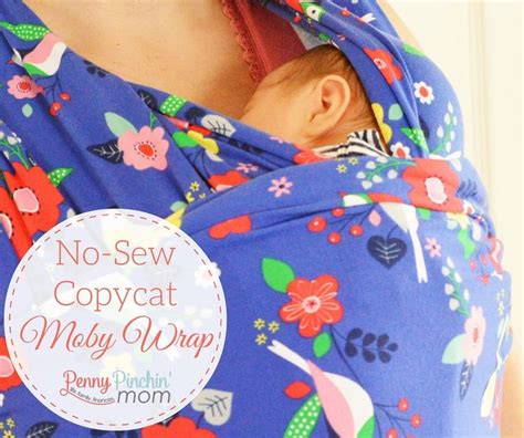 Diy Moby Wrap How To Make A No Sew Baby Wrap Moby Wrap Baby Sewing