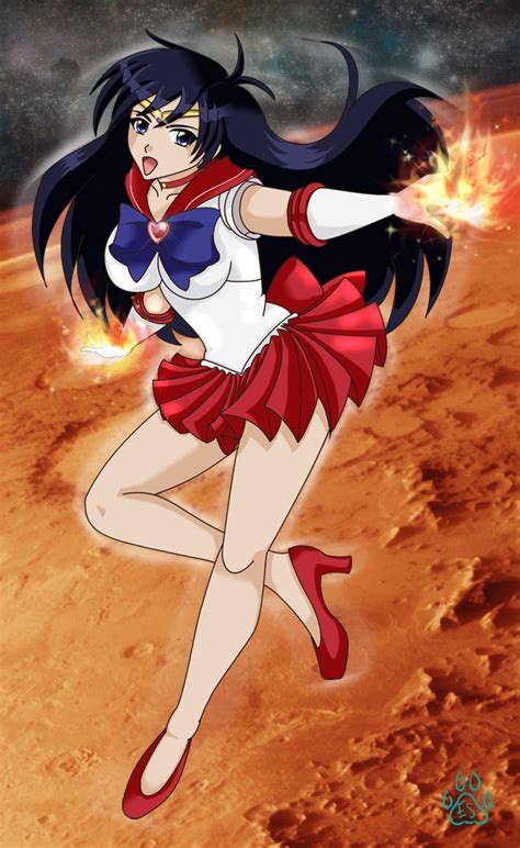 sailor mars by emeraldsora on deviantart