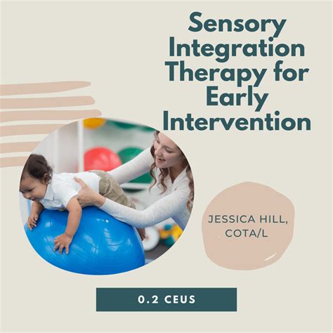Sensory Integration Therapy For Early Intervention ⋆ Sensationalbrain