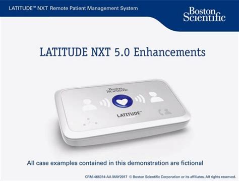 Latitude Nxt 50 Release Boston Scientific