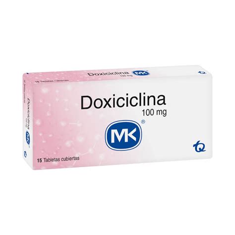 Doxiciclina Mk 100mg Caja X 15 Tabletas My Website