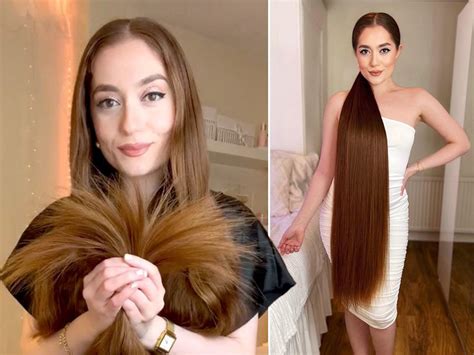 Woman Dubbed ‘real Life Rapunzel Shares Secret To Hair Worth £250000