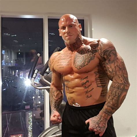 Martyn Ford MyMuscleVideo Ford Gorgeous Men Abs Workout Gym