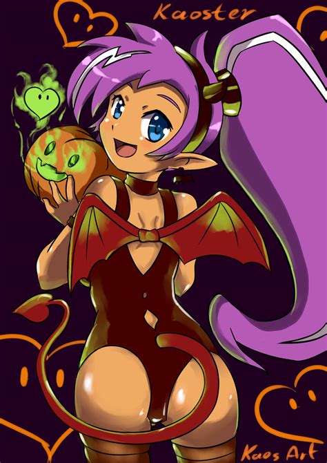 Shantae Halloween By Kaos Art Gx On Deviantart