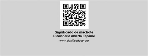 Machote Diccionario Abierto De Español