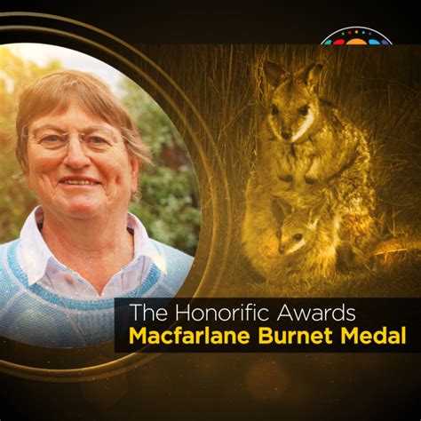 The Australian Academy Of Science On Linkedin The Honorific Awards Macfarlane Burnet Medal