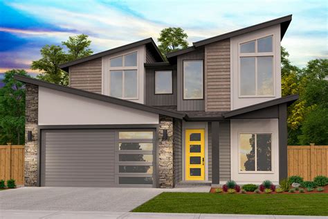 4 Bed Exclusive Modern Home Plan With Open Concept Main Floor 85293ms