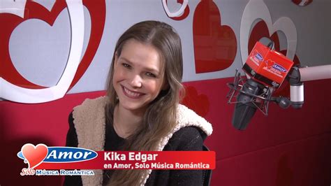 Kika Edgar En Entrevista Para Amor Solo Música Romántica Youtube