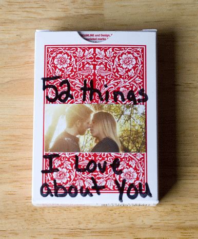 We've been together so long even your farts and burps don't bother there are so many little things that you do every day that make me so happy to be with you. Write one thing you love about your boyfriend on each card! what a cute idea!! From Like To Love ...