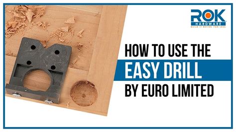 How To Use The Easy Drill Jig For Concealed Euro Hinges Full Demo You