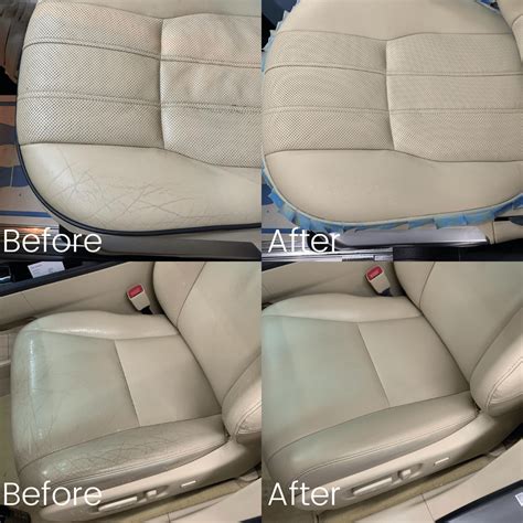 Leather Car Seat Restoration Prestige Leathercare
