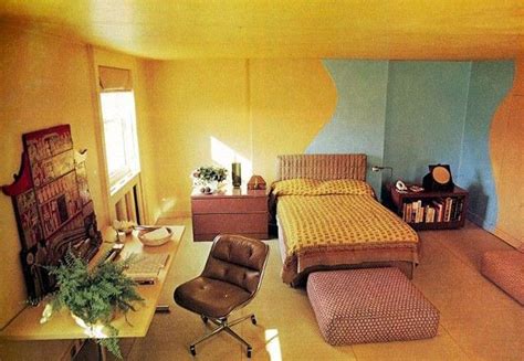 1974 70s bedroom 70s interior bedroom styles