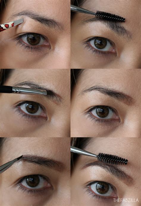 How To Ombre Brows For Ombre Hair Thefabzilla