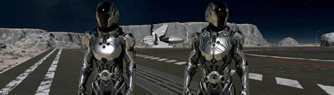 Black And Silver Starborn Spacesuit Venator Nexus Starfield Rss Schaken