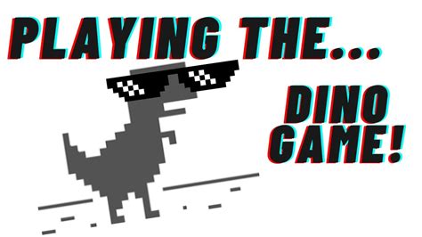 They all want to be a part of your unique dinosaur park! Playing Google's Dino Game! - YouTube