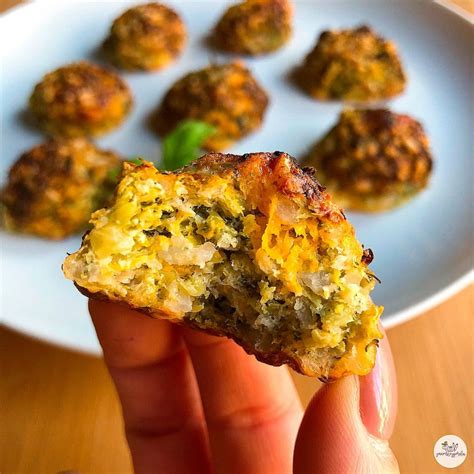 Albóndigas de calabaza arroz integral y brócoli COCINANDOMELAVIDA