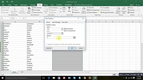 How To Create Dropdown List Selection In Excel With Read Only Values