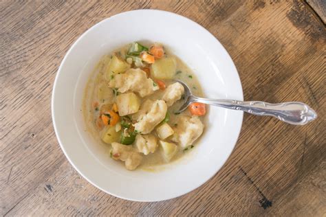Put in large kettle with 1 teaspoon salt and water to go over potatoes. Knoephla Soup Recipe | Knoephla soup, Soup recipes, Soup