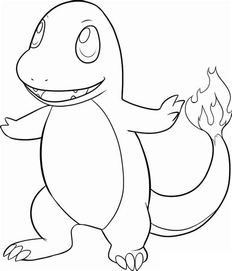 Charmander Coloring Pages Free Printable Coloring Pages For Kids