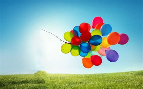 Download 1920x1200 Colorful Balloons Wallpaper