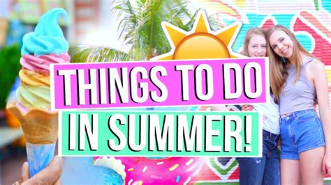 50 Fun Things To Do This Summer Things To Do When You Re Bored Youtube