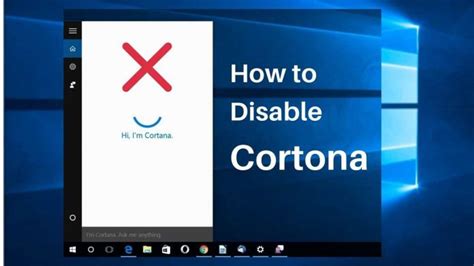 How To Disable Cortana In Windows 10 Permanently