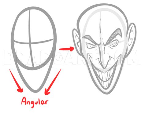 How To Draw A Scared Face Step By Step