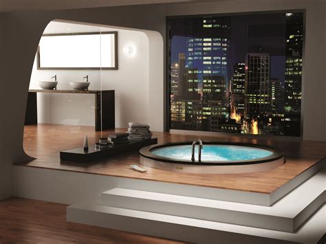 Luxury Round Jacuzzi Design Modern Luxury Bathroom Bathroom Design