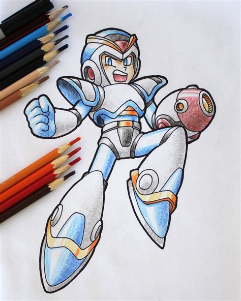 How To Draw Mega Man X Draw With Richie