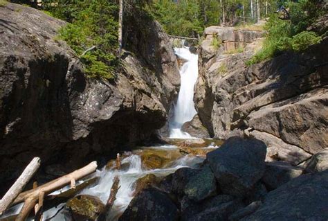 Chasm Falls In Rocky Mountain National Park