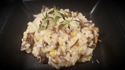 Risotto Med Kantareller Parmesanost Pescetarian Recept