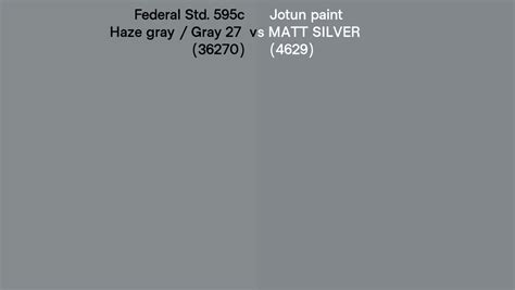 Federal Std C Haze Gray Gray Vs Jotun Paint Matt