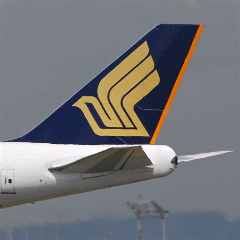 Singapore Airlines Boeing 747 412 9v Spp 17734 Tail Fin Flickr