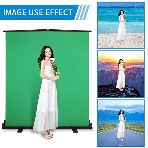 Buy Kepooman Photography Backdrops Kit Photography Cloth Green Screen Behind Scenes Green