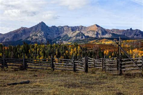 Beautiful And Colorful Colorado Rocky Mountain Autumn Scenery Mt