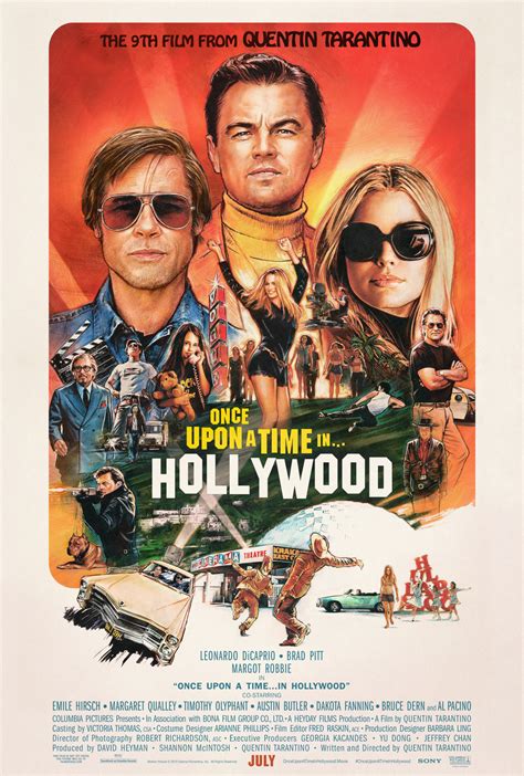 Once Upon A Time In Hollywood Steven Chorneys Illustrated Movie