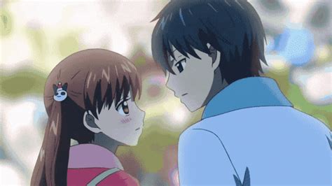 Anime Kissing Gif