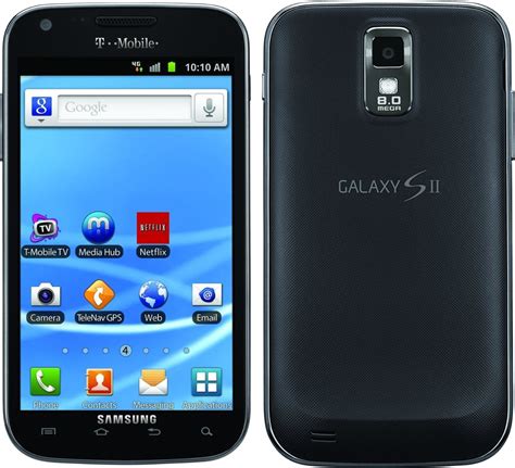 Samsung Galaxy S2 16GB SGH-T989 Android Smartphone - T Mobile - Black ...