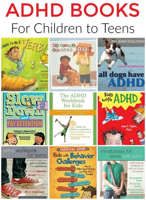 Adhd Books For Kids To Teens Mommy Evolution