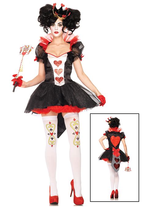 Halloween Costume Deluxe Royal Queen Of Hearts Womens Alice In