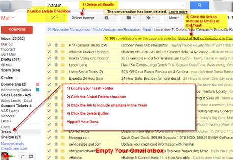 How To Empty Gmail Inbox To Get More Space In Your 15 Gb Storage