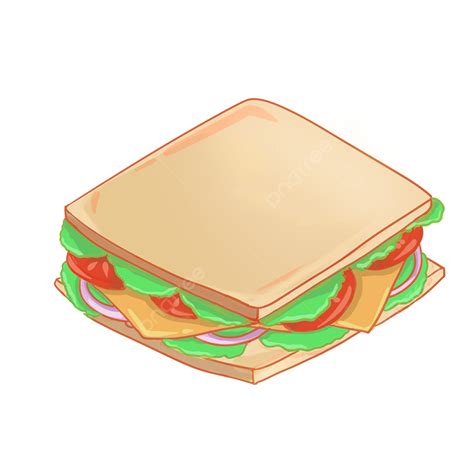 Breakfast Sandwich Clipart Vector Breakfast Cheese Sandwich Clip Art