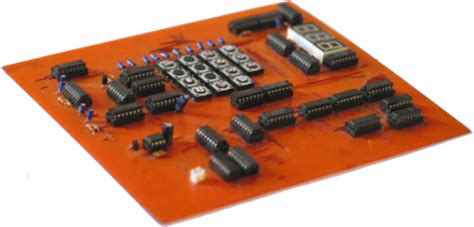 Digital Calculator Using Discrete 7400 Series Logic Ics Embedded Lab